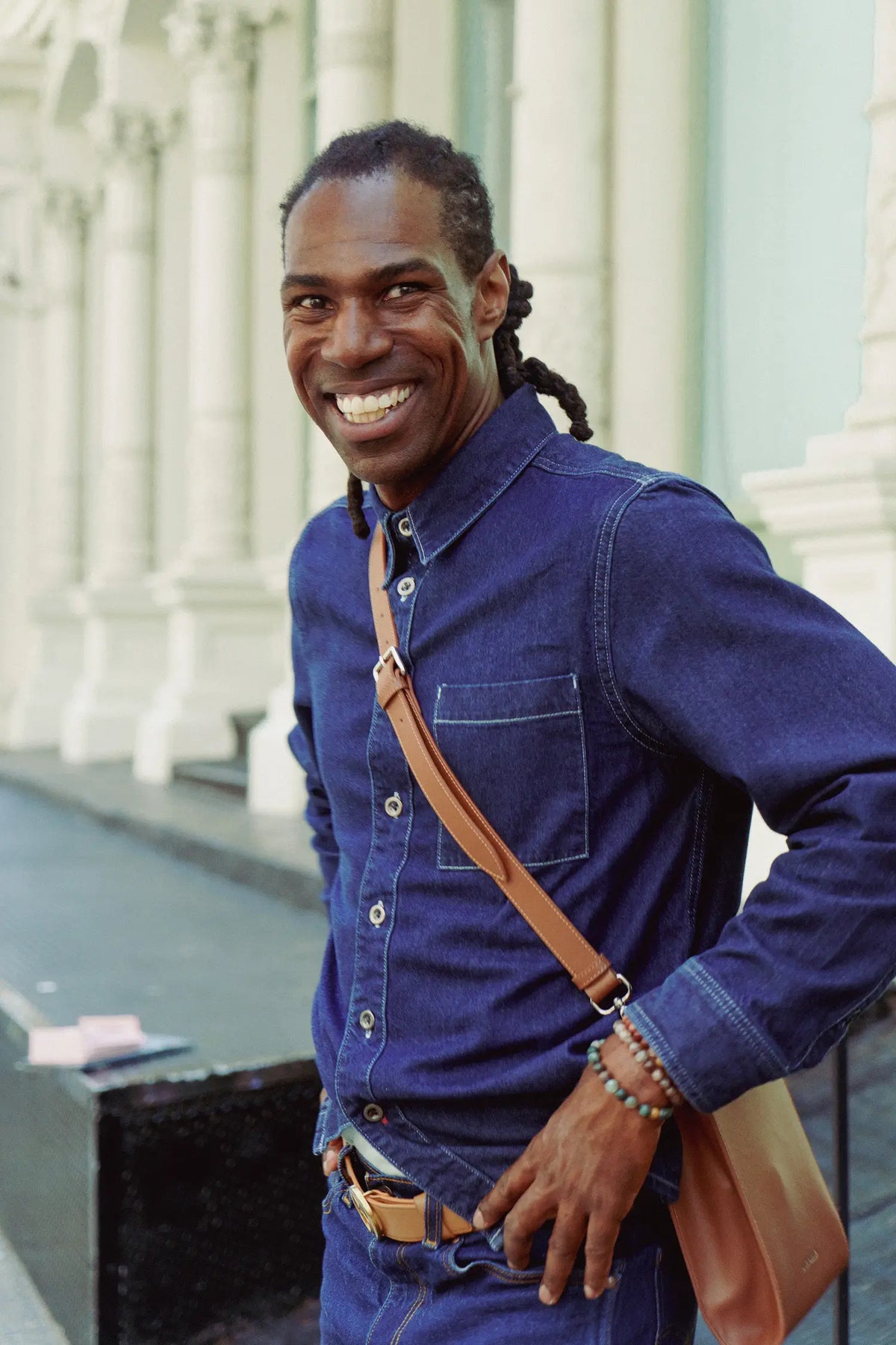 The M.Othello Founder Photo Smiling Outside